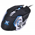 Kit Teclado E Mouse Gamer Grifo - Mouse 2400 Dpi Cabo Usb 1.8 Metros Led Azul - Vgc-01a